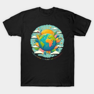 Climate action: Our planet, our responsibility. T-Shirt